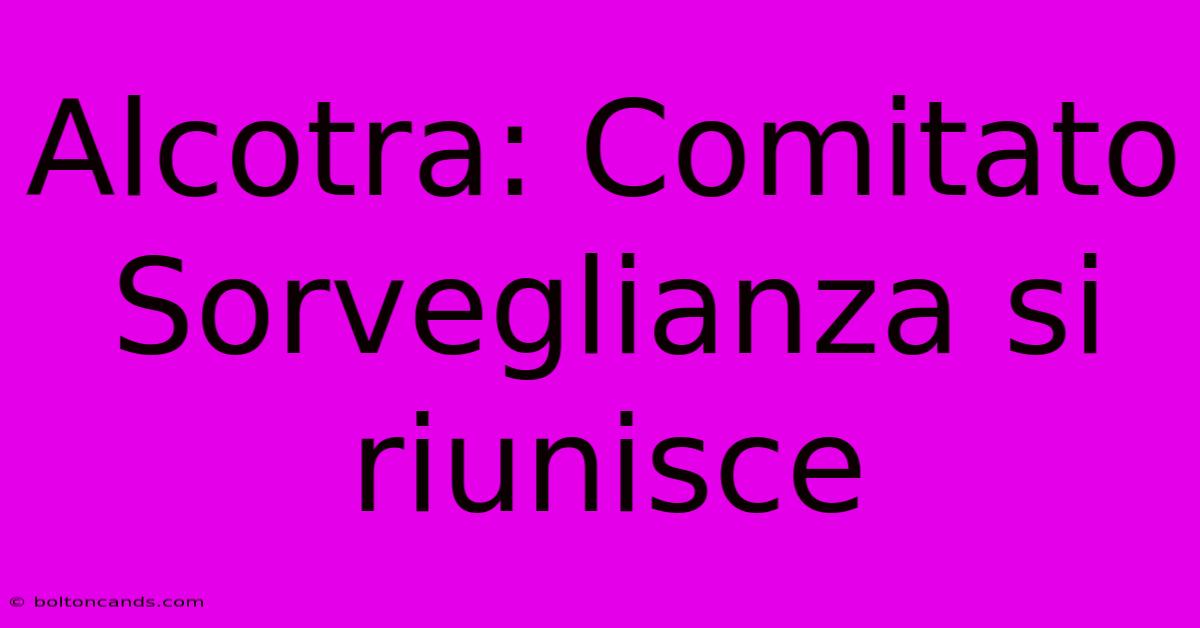 Alcotra: Comitato Sorveglianza Si Riunisce