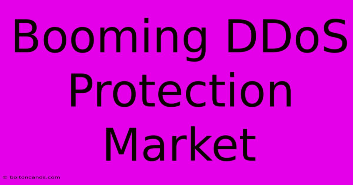 Booming DDoS Protection Market 