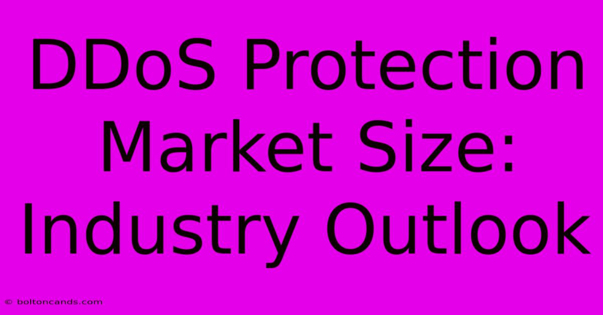 DDoS Protection Market Size: Industry Outlook