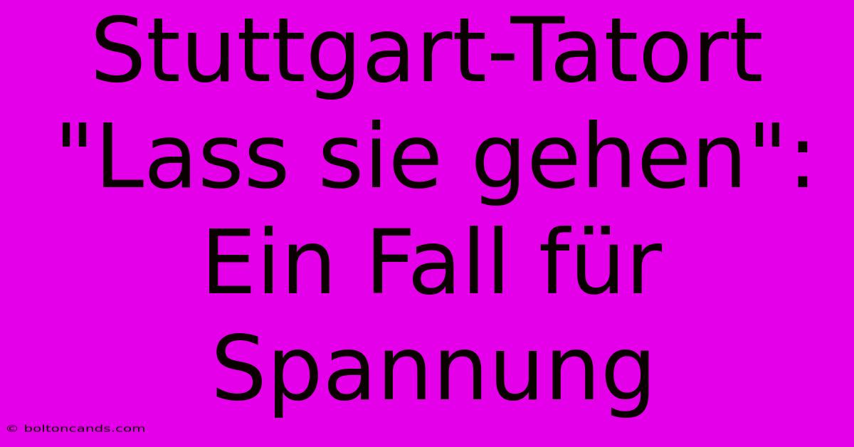 Stuttgart-Tatort 